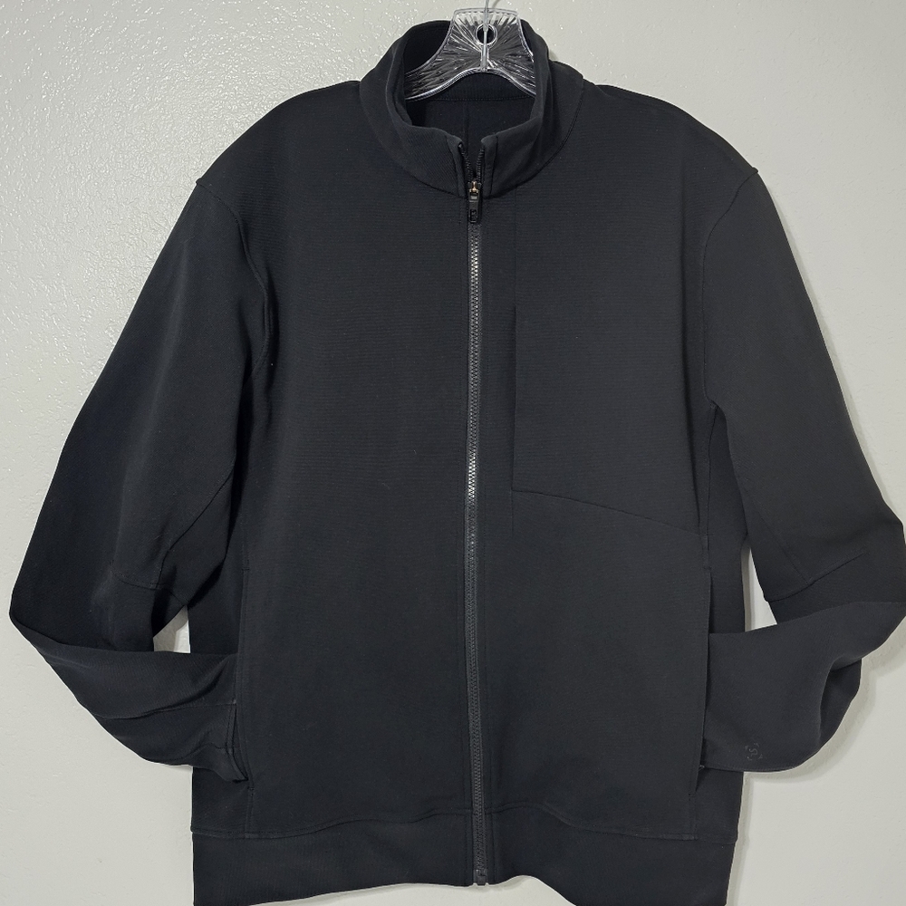 Lululemon Full Zip Jacket Men’s XL Black High Neck Style Code LM4616SD40417